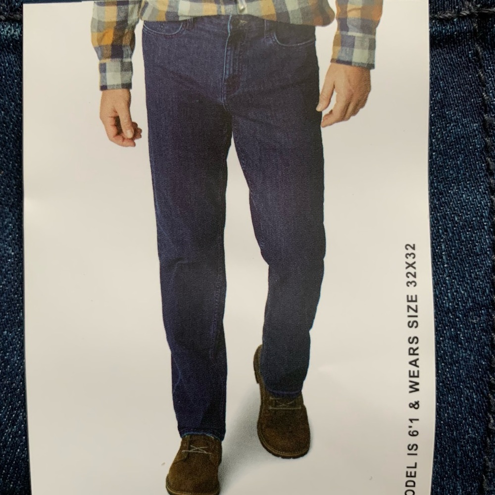 NWT Men’s Weatherproof Jeans 40 x 34 Relaxed Fit
